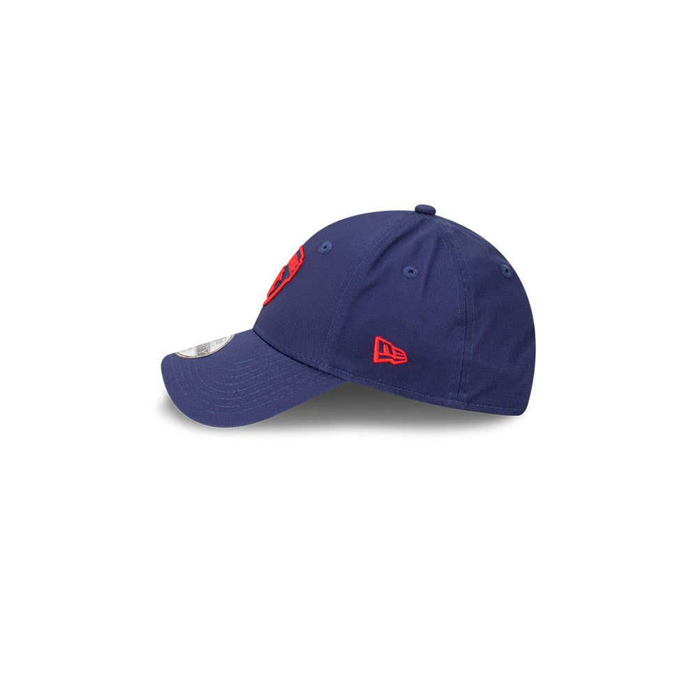 Melbourne Demons Kids Hat - AFL Official Team Colour Navy Blue 9Forty Kids Strapback Cap - New Era